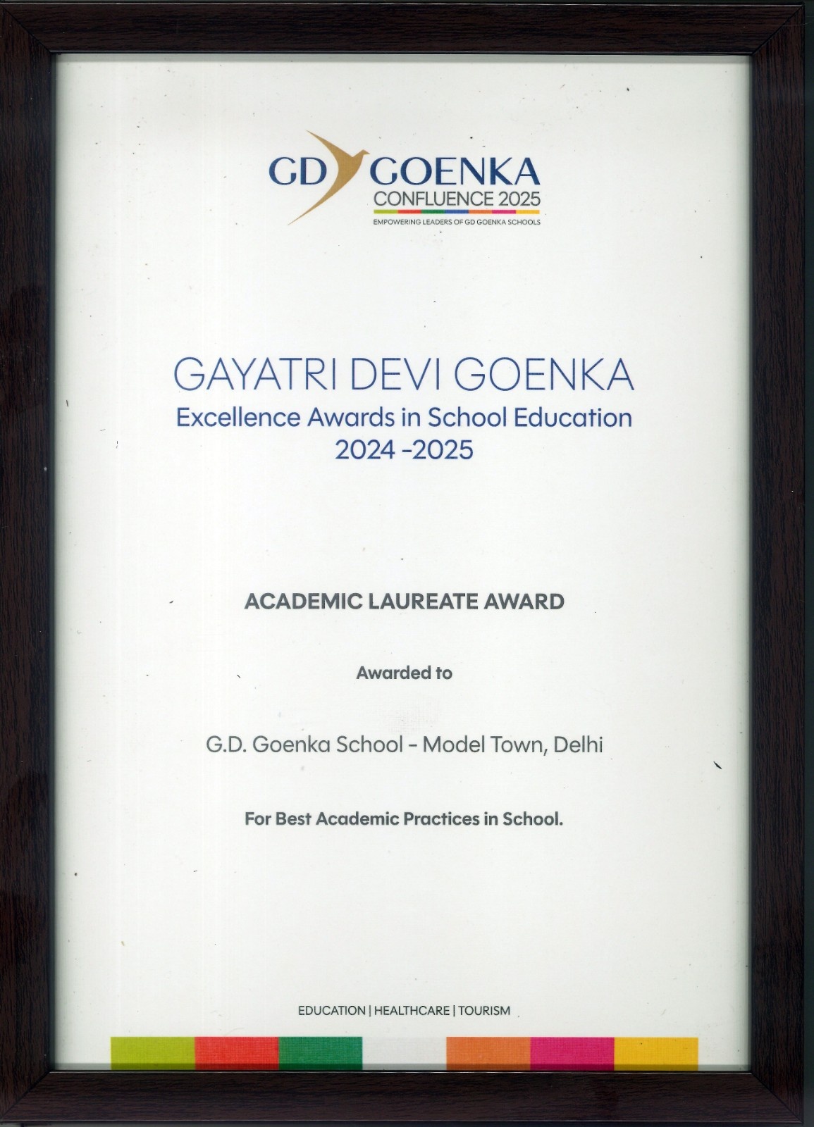 Goenka Academic Laureate Award