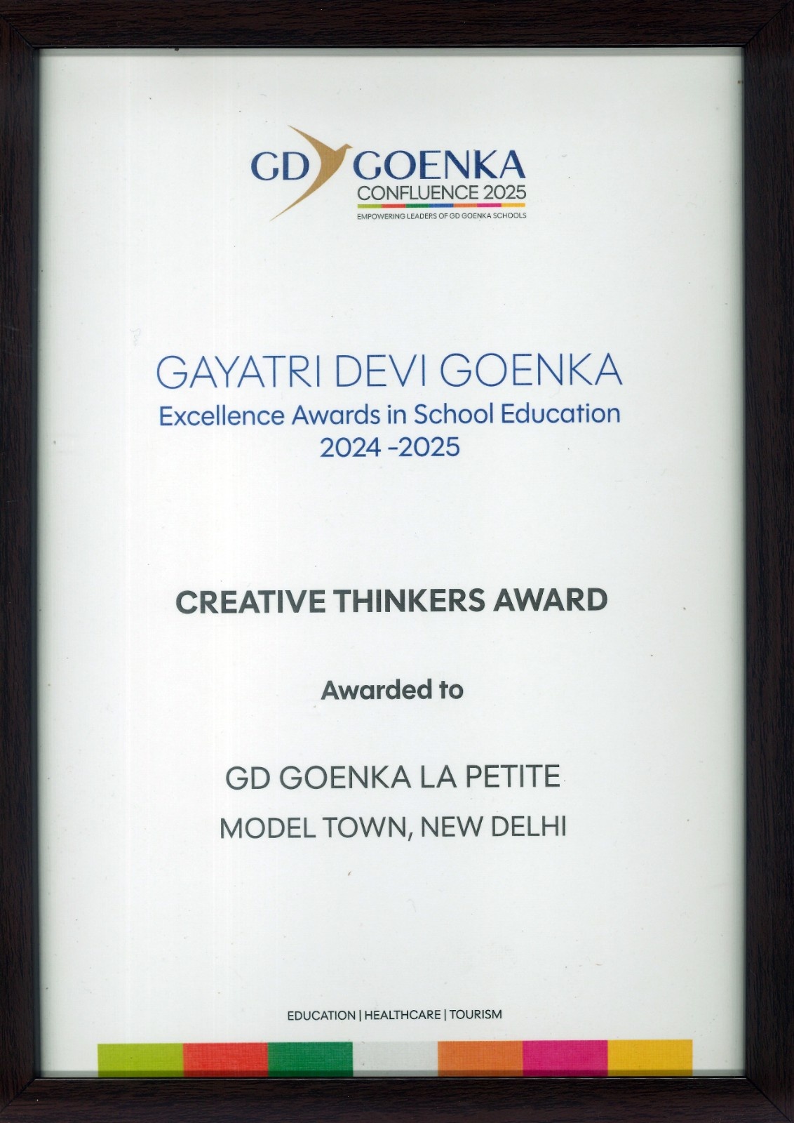 Goenka Creative Thinkers Awards