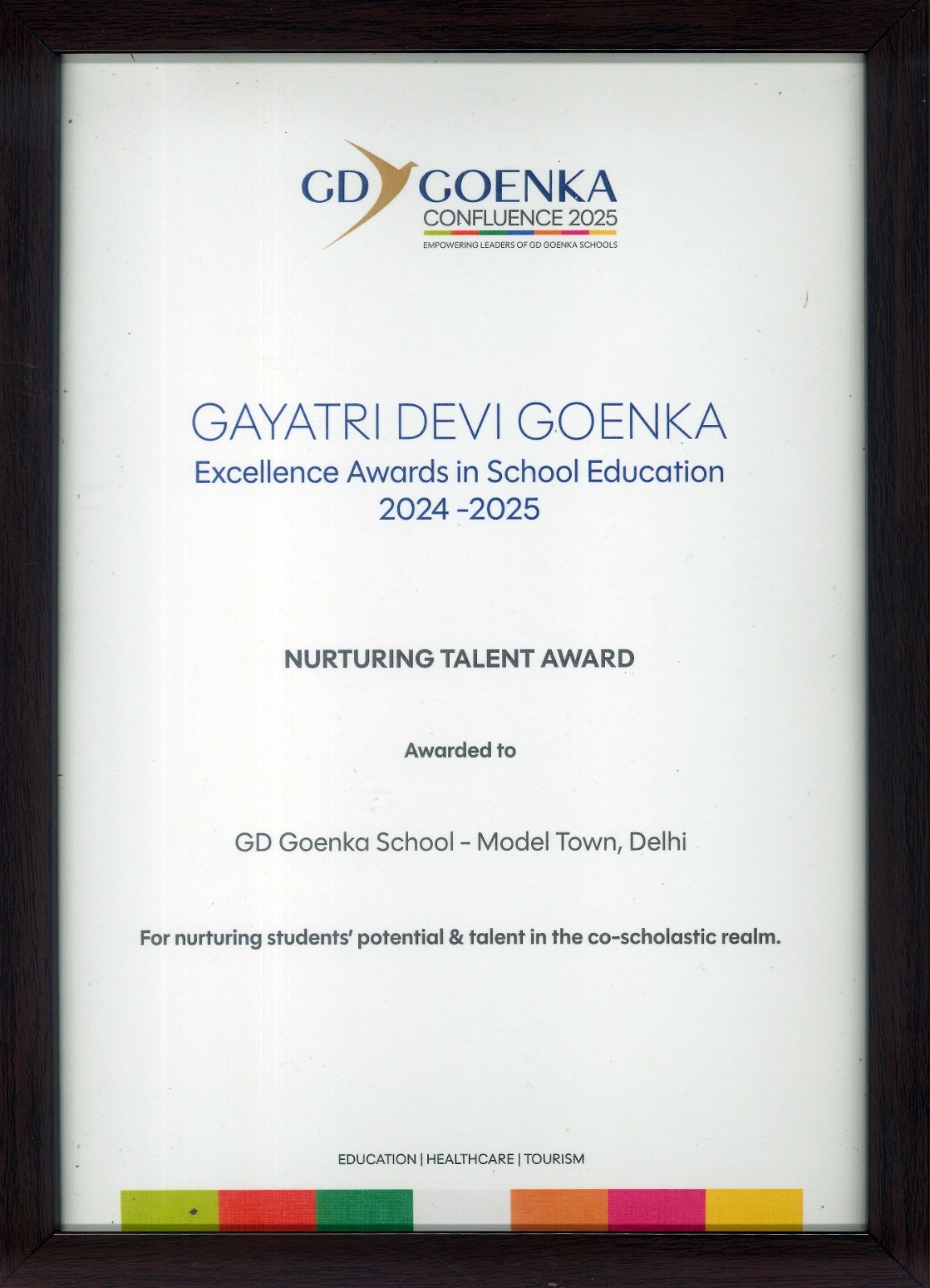 Goenka Nurturing Talent Award