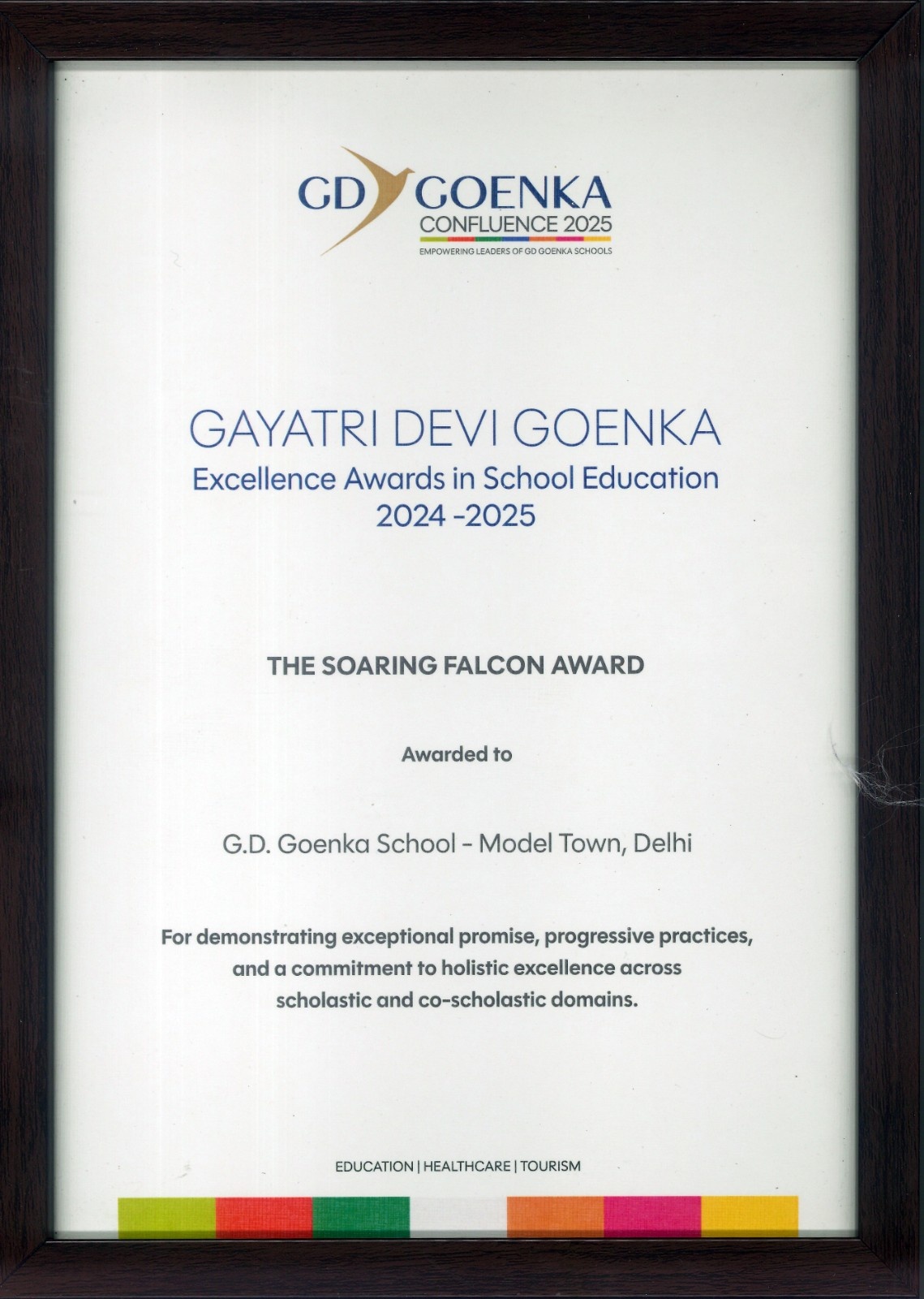 Goenka The Soaring Falcon Award